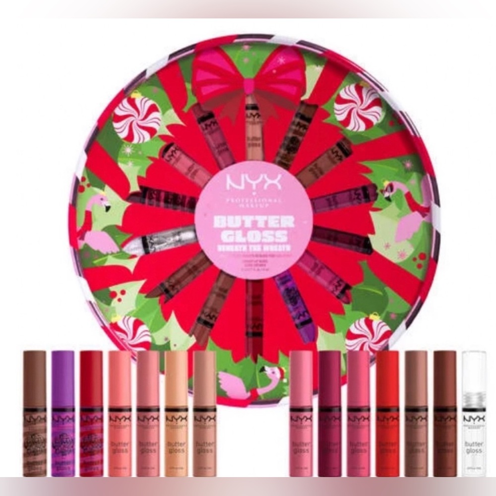 NYX Butter Gloss Beneath The Wreath Lip Gloss Vault NEW